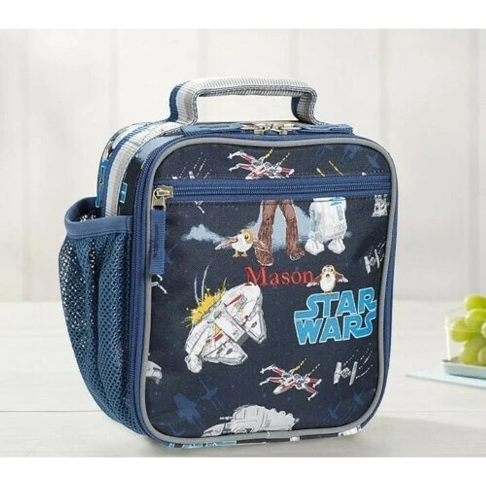 Pottery Barn school disney STAR WARS travel BACKPACK Solo Space+LUNCH+WATER  .